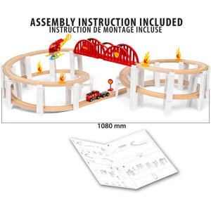 Vláčkodráha Brio - Megaspirála, 73 dílů