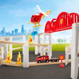 Vláčkodráha Brio - Megaspirála, 73 dílů