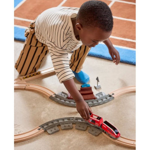 Vláčkodráha Brio - Vlaková sada s natahovacím vláčkem, 28 dílů