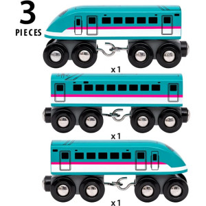 Vláčkodráha vláček - Edice světové vlaky, Schinkansen Hayabusa E5 (Brio)