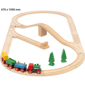 Vláčkodráha Brio - K 65. výročí BRIO World, 32 dílů