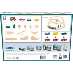 Vláčkodráha Brio - K 65. výročí BRIO World, 32 dílů