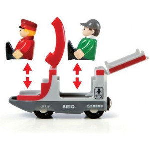 Vláčkodráha vláček - Osobní s vagonky + 2 figurky (Brio)