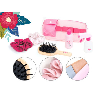 Hrací sada tématická - Kadeřnická Little Woman dřevěná (UMU)