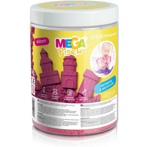 Megapísek - Kinetický písek, Růžový, 1 kg