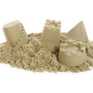 Megapísek - Kinetický písek, Přírodní, 1 kg