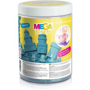 Megapísek - Kinetický písek, Modrý, 1 kg