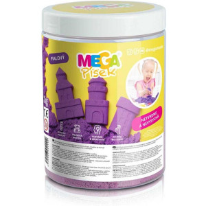 Megapísek - Kinetický písek, Fialový, 1 kg