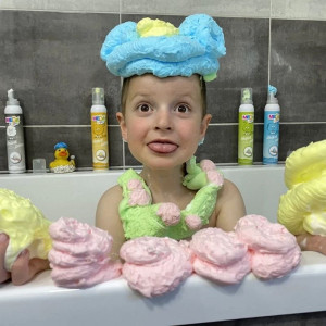 Megapěna - Kreativní pěna, Modrá, 200 ml