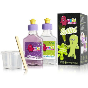 Megaslizoun - Sada, Výroba slizu svátícího ve tmě