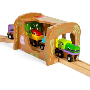 Vláčkodráha tunel - Příšerky (Bigjigs)