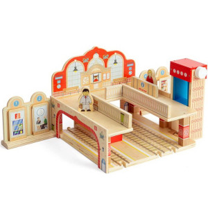 Vláčkodráha zastávka - Hlavní nádraží (Bigjigs)