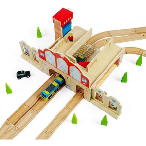 Vláčkodráha zastávka - Hlavní nádraží (Bigjigs)