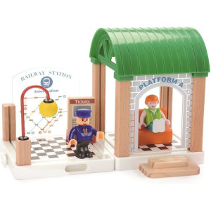 Vláčkodráha 2Kids Toys - Město a Vesnice, 200 dílů