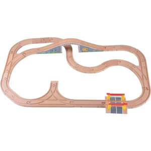 Vláčkodráha 2Kids Toys - Policie, 80 dílů