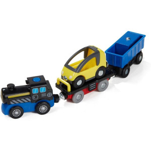 Vláčkodráha set příslušenství - Sada vozidel a vlačků (2Kids Toys)