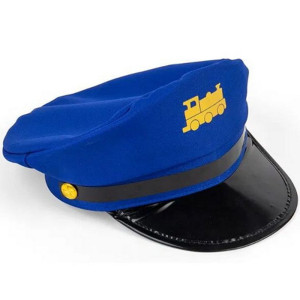 Vláčkodráha doplněk - Čepice průvodčího (Bigjigs)