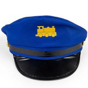 Vláčkodráha doplněk - Čepice průvodčího (Bigjigs)