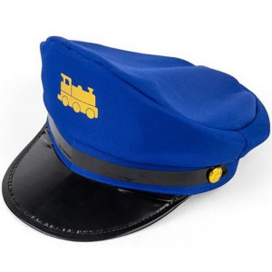 Vláčkodráha doplněk - Čepice průvodčího (Bigjigs)