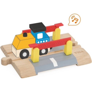 Vláčkodráha přejezd - Se závorami a se zvukem (Viga)