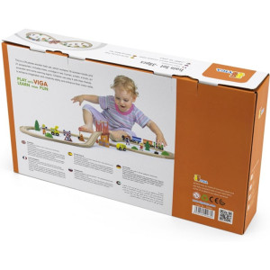 Vláčkodráha Viga - Osmička, 39 dílů