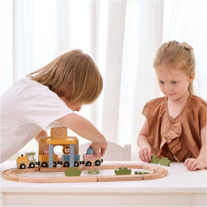 Vláčkodráha Viga - PolarB ovál se zvukovým nádražím, 30 dílů