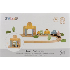 Vláčkodráha Viga - PolarB ovál se zvukovým nádražím, 30 dílů