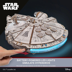 3D mechanický model - Star Wars, Millennium Falcon (Ugears)