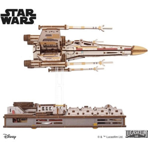 3D mechanický model - Star Wars, Luke Skywalkers X-Wing Starfighter (Ugears)