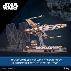 3D mechanický model - Star Wars, Luke Skywalkers X-Wing Starfighter (Ugears)