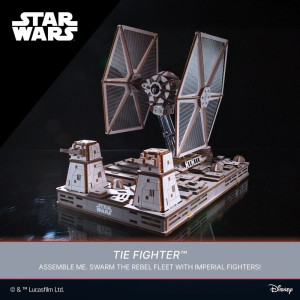 3D mechanický model - Star Wars, TIE Fighter (Ugears)