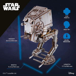 3D mechanický model - Star Wars, AT-ST Walker (Ugears)