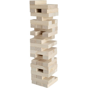 Jenga přírodní - Věž společenská hra (Detoa)