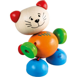 Hračka pro batolata - Ohebná kočka Micka (Detoa)