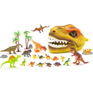 Faunica - Dino, Dinosauří hlava s figurkami