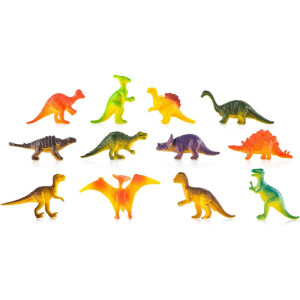 Faunica - Dino, Dinosauří hlava s figurkami