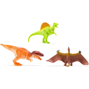 Faunica - Dino, Dinosauří hlava s figurkami