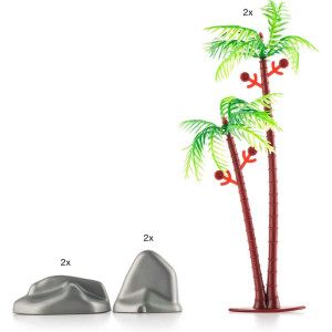 Faunica - Dino, Dinosauří hlava s figurkami