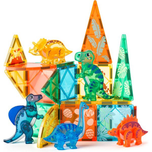 Faunica - Magnetická stavebnice, Dinosauři, 23 dílů