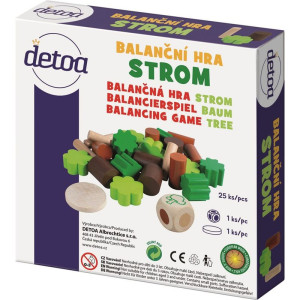 Motorická hra - Balanční, Strom (Detoa)