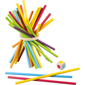 Motorická hra - Tyčkohraní dřevěná (Detoa)