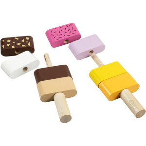 Prodejna - Zboží, Nanuky skládací dřevěné (Detoa)