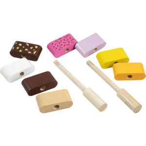 Prodejna - Zboží, Nanuky skládací dřevěné (Detoa)