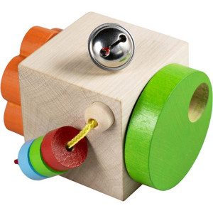 Motorická hračka - Zábavně vzdělávací kostka (Detoa)