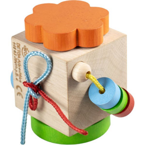 Motorická hračka - Zábavně vzdělávací kostka (Detoa)