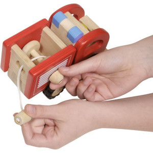 Auto - Hasiči dřevěné (Goki)