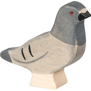 Holztiger - Dřevěné zvířátko, Pták Holub