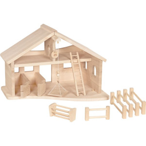 Holztiger - Příslušenství, Stáj s lanovým navijákem