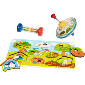 Dárkový set - Pro děti od 1,5 roku, 5 hraček (Goki)