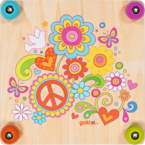 Herbář - Lis na květiny a listy, Flower Power (Goki)